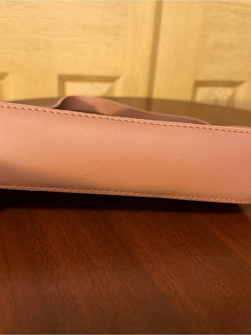 ‘Almost Perfect’ Portland Leather Goods Lucy Shoulder bag in Sun-kissed